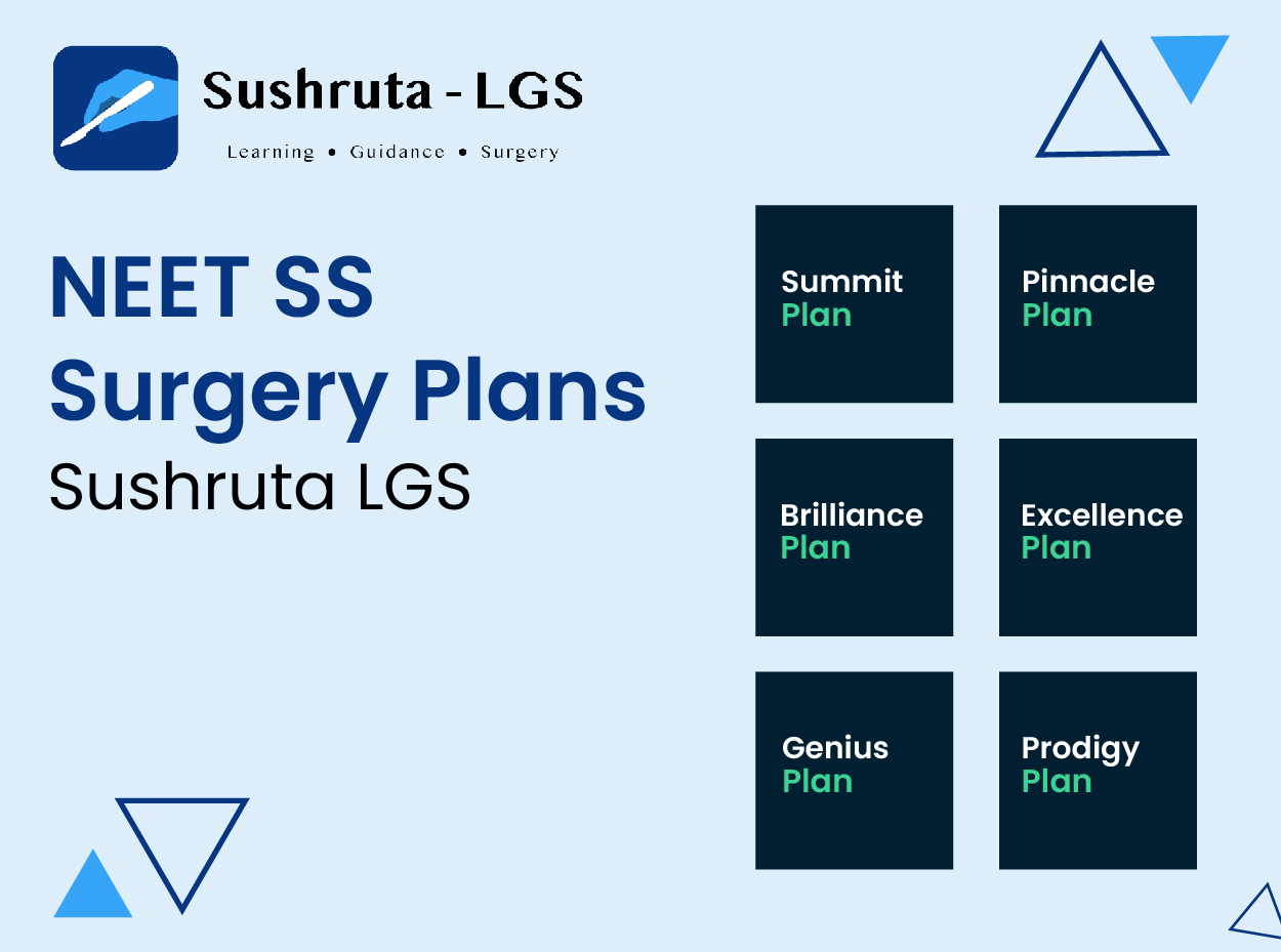 NEET SS Surgery Plans – Sushruta LGS