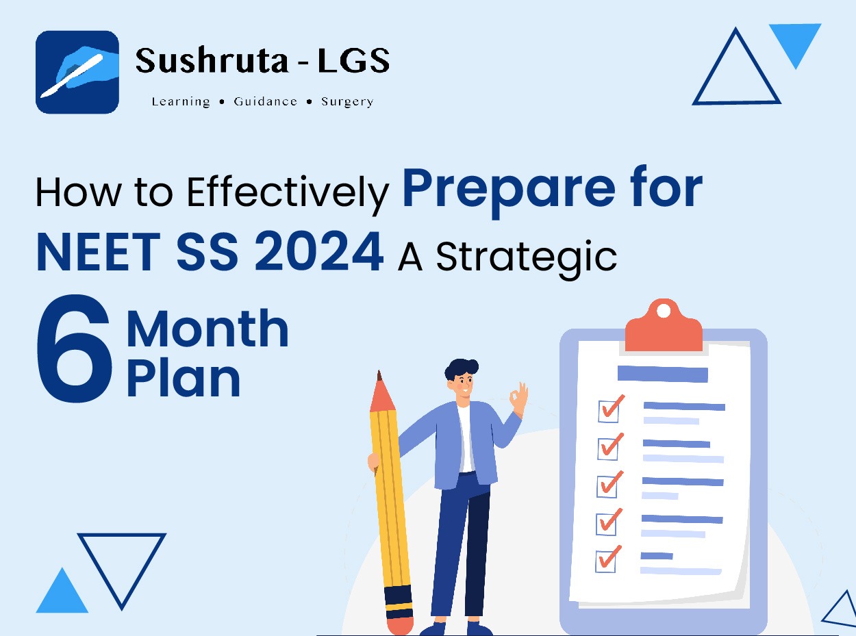 How to Effectively Prepare for NEET SS 2024: A Strategic 6-Month Plan